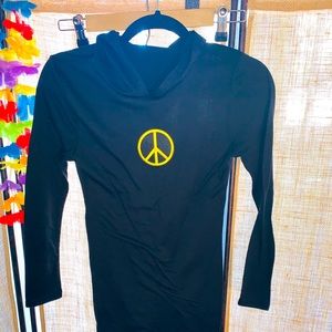 Peace ☮️ hooded dress